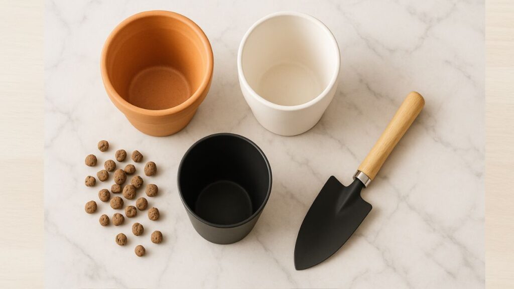 Capa do artigo sobre como escolher o vaso ideal para plantas de interior.