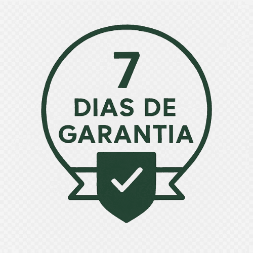 Selo de garantia de 7 dias