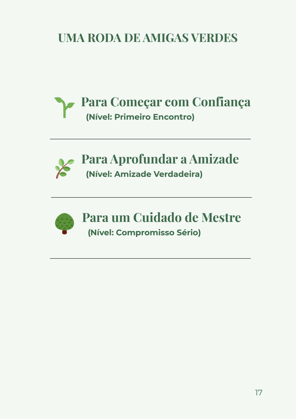 Página com 15 plantas em 3 níveis