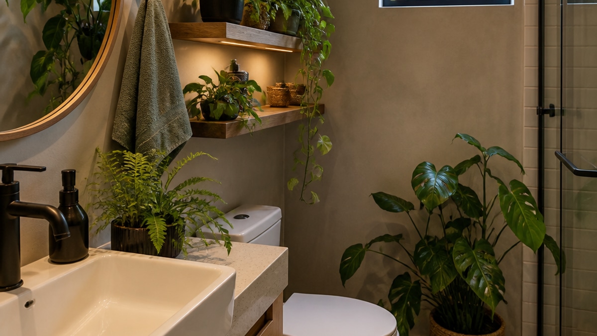 7 Plantas para Banheiro com Pouca Luz: Guia Prático para Escolher e Cuidar