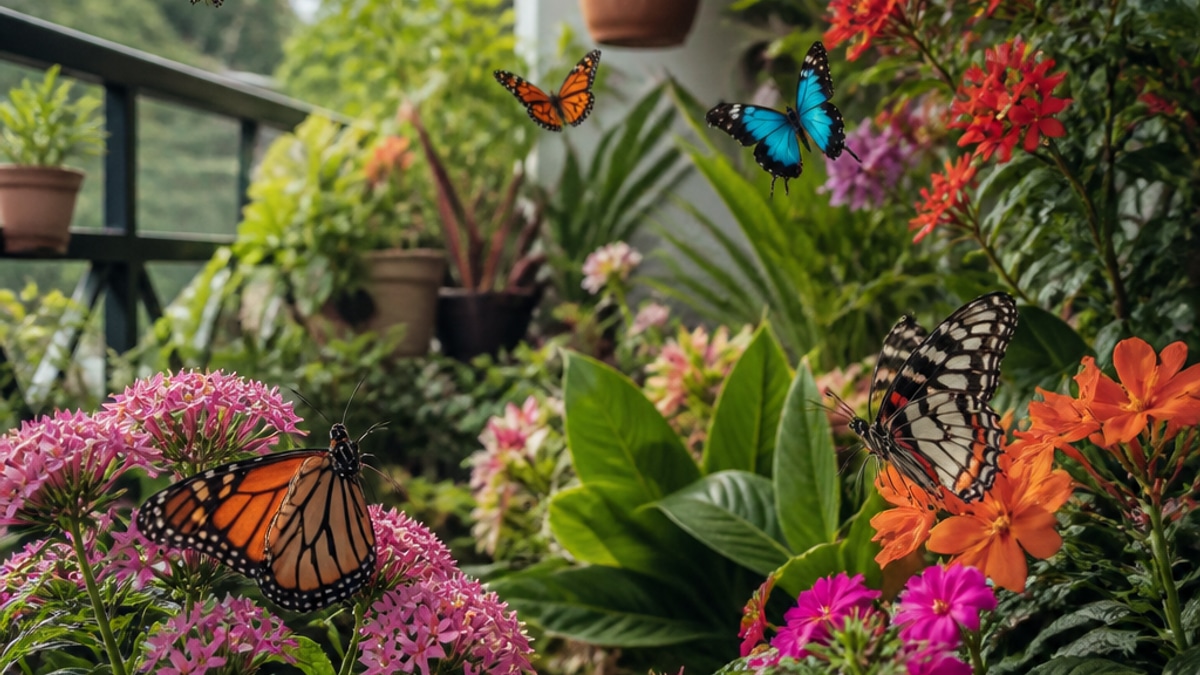 Plantas que Atraem Borboletas no Jardim